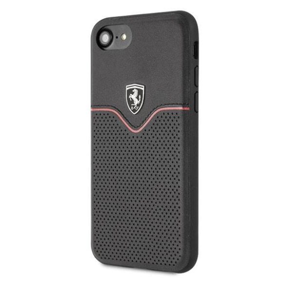 Ferrari keménytok FEOVEHCI8BK iPhone 7/8 SE2020 / SE 2022 fekete Off Track Victory tok