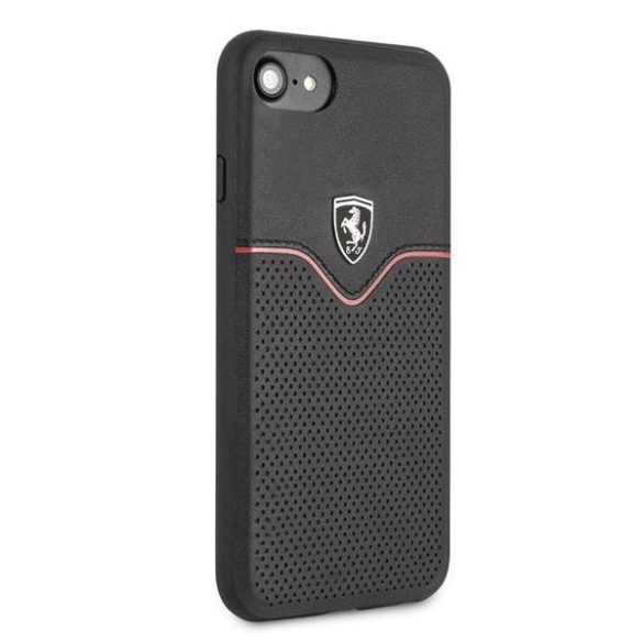 Ferrari keménytok FEOVEHCI8BK iPhone 7/8 SE2020 / SE 2022 fekete Off Track Victory tok