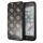 Guess GUHCI8TGGPBK iPhone 7/8/SE 2020 / SE 2022 fekete Peony G Double Layer Glitter keménytok