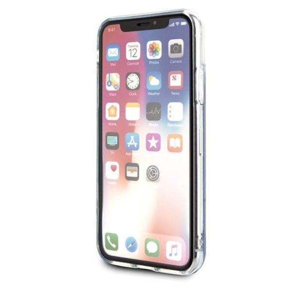 Guess GUHCPXGLCRE iPhone X/Xs piros California foszforeszkáló keménytok