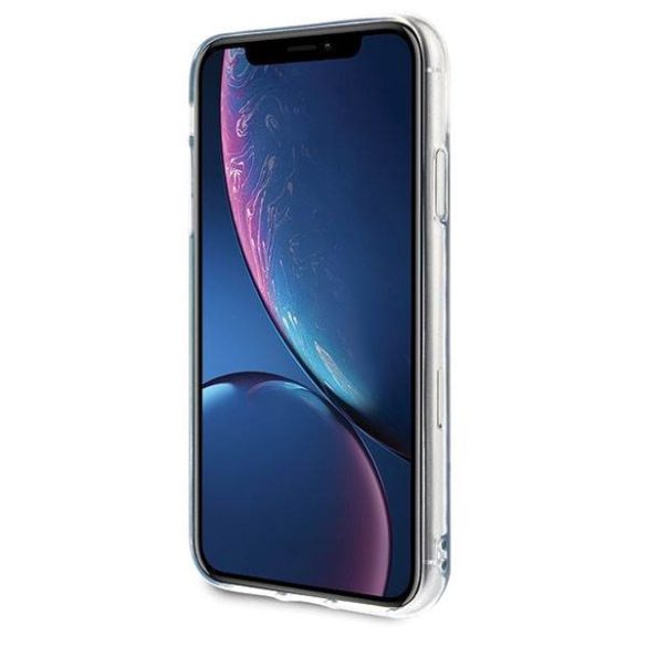 Guess GUHCI61GLCRE iPhone Xr piros California foszforeszkáló keménytok