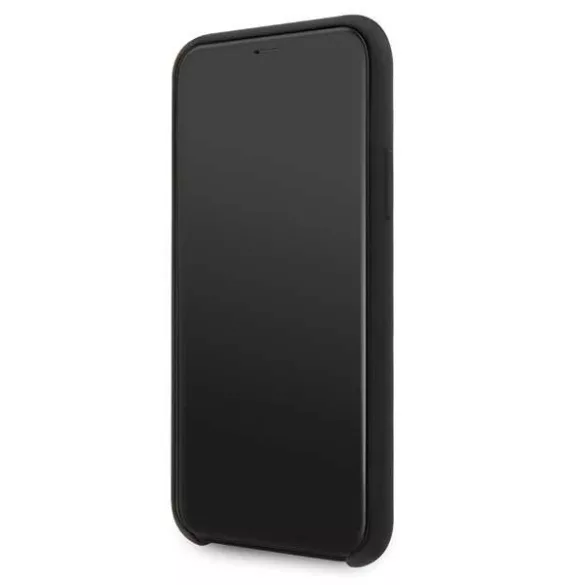 Ferrari keménytok FESSIHCN65BK iPhone 11 Pro Max fekete szilikon tok
