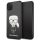 Karl Lagerfeld KLHCN65DLFKBK iPhone 11 Pro Max fekete keménytok ikonikus Karl csillogó