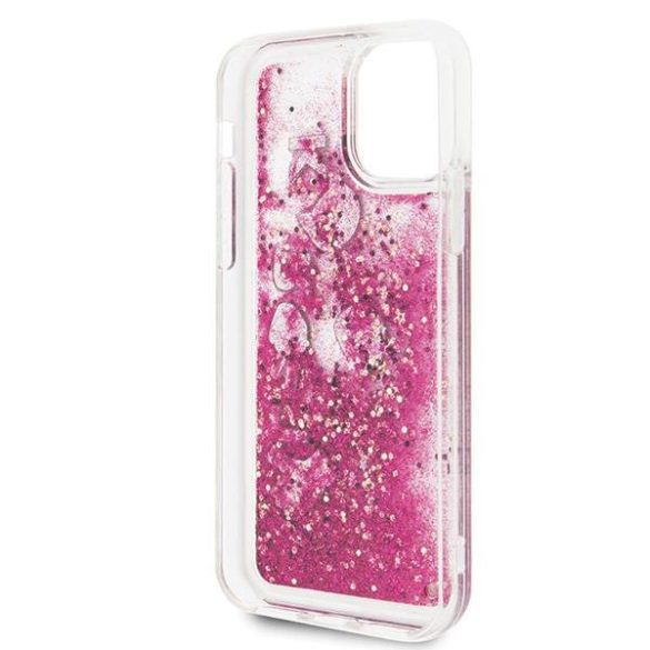 Karl Lagerfeld KLHCN58ROPI iPhone 11 Pro rózsaarany keménytok csillogó
