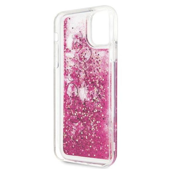 Karl Lagerfeld KLHCN65ROPI iPhone 11 Pro Max rózsaarany csillogós keménytok