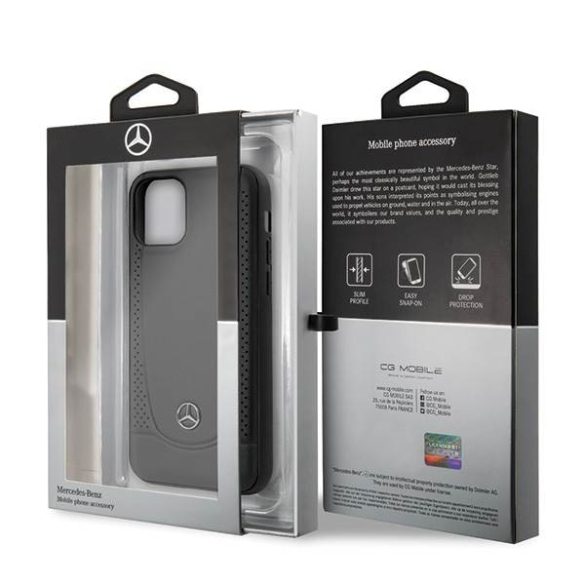 Mercedes MEHCN58ARMBK iPhone 11 Pro fekete keménytok Urban Line