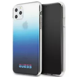   Guess GUHCN65DGCNA iPhone 11 Pro Max színátmenetes kék California keménytok