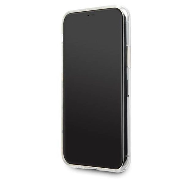 Guess GUHCN58PEOML iPhone 11 Pro többszínű irizáló 4G bazsarózsa keménytok