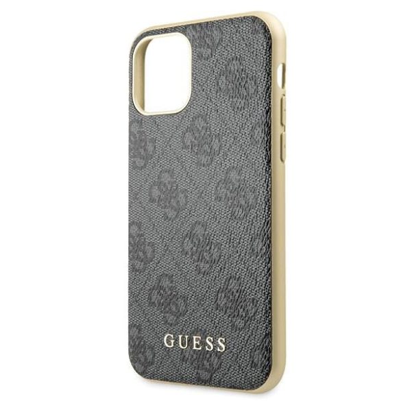 Guess GUHCN61G4GG iPhone 11 6,1" / Xr szürke 4G Collection keménytok