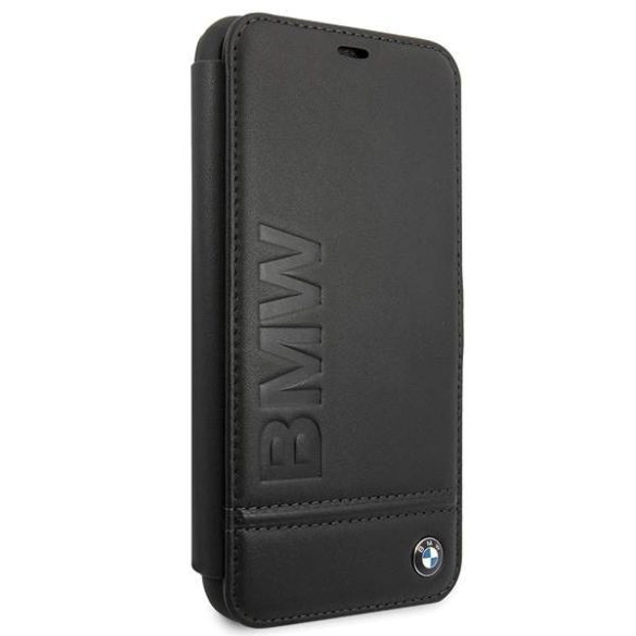 BMW BMFLBKSN65LLSB iPhone 11 Pro Max fekete Signature könyvtok