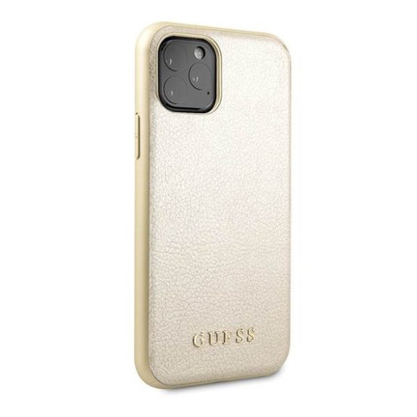Guess GUHCN58IGLGO iPhone 11 Pro arany irizáló keménytok