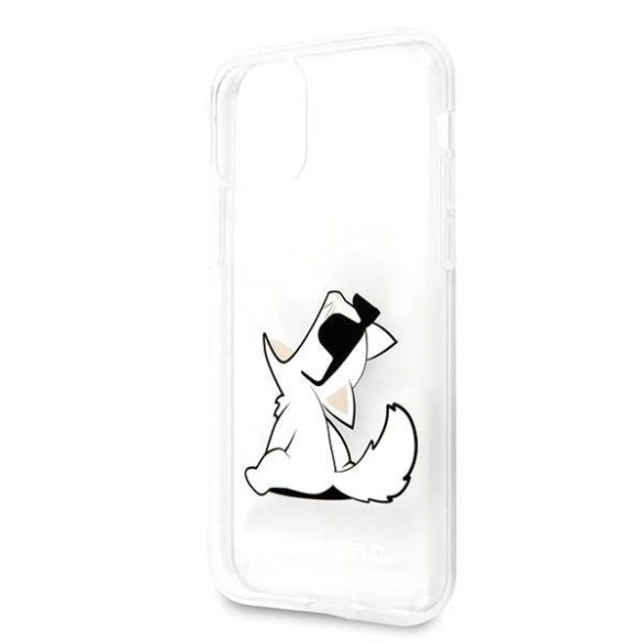 Karl Lagerfeld KLHCN65CFNRC iPhone 11 Pro Max átlátszó Choupette Fun keménytok