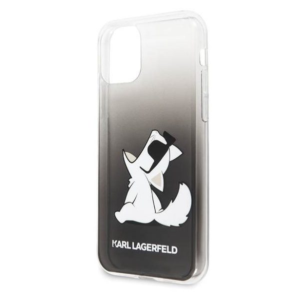 Karl Lagerfeld KLHCN65CFNRCBK iPhone 11 Pro Max keménytok fekete Choupette Fun tok