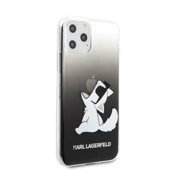 Karl Lagerfeld KLHCN65CFNRCBK iPhone 11 Pro Max keménytok fekete Choupette Fun tok