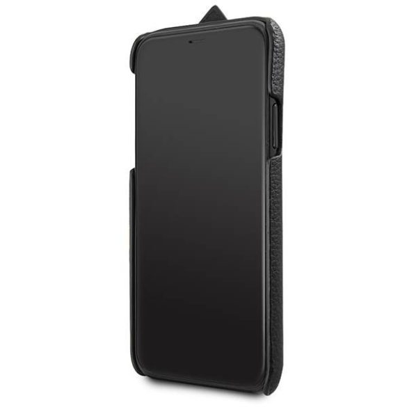 Karl Lagerfeld KLHCN58HDAWBK iPhone 11 Pro 5,8" keménytok fekete pánttal