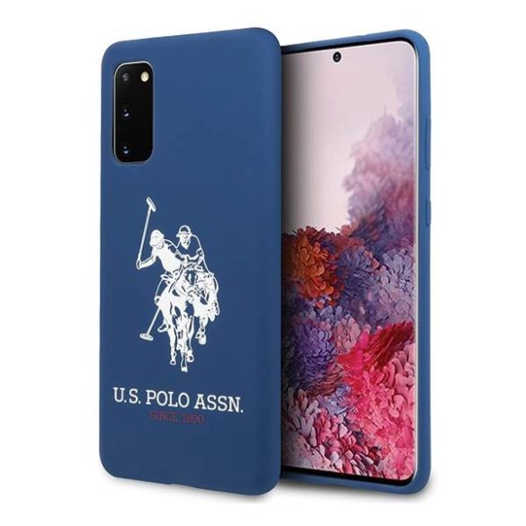 US Polo USHCS62SLHRNV Samsung Galaxy S20 G980 kék Silicone Collection tok