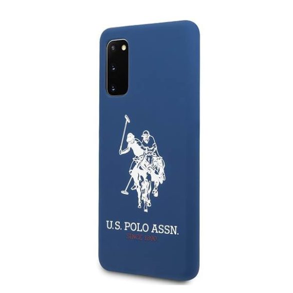 US Polo USHCS62SLHRNV Samsung Galaxy S20 G980 kék Silicone Collection tok