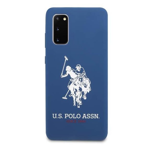 US Polo USHCS62SLHRNV Samsung Galaxy S20 G980 kék Silicone Collection tok