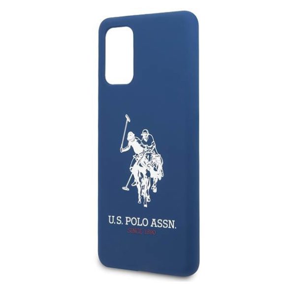 US Polo USHCS67SLHRNV S20+ G985 kék Silicone Collection tok