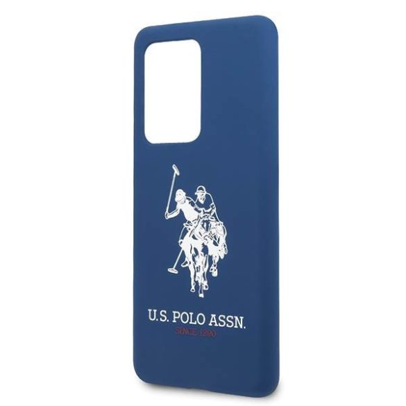 US Polo USHCS69SLHRNV Samsung Galaxy S20 Ultra G988 kék Silicone Collection tok