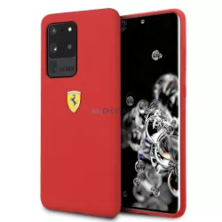   Ferrari keménytok FESSIHCS69RE Samsung Galaxy S20 Ultra G988 piros szilikon tok