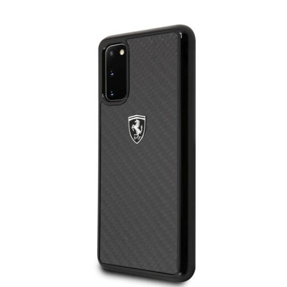 Ferrari keménytok FEHCAHCS62BK Samsung Galaxy S20 G980 fekete Carbon Heritage