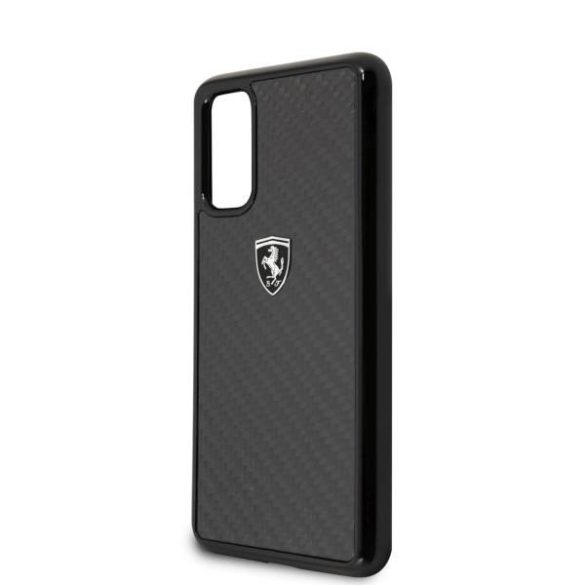 Ferrari keménytok FEHCAHCS62BK Samsung Galaxy S20 G980 fekete Carbon Heritage