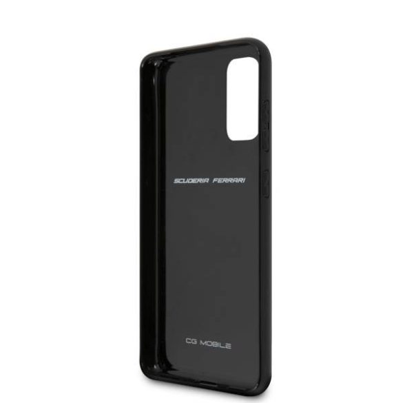 Ferrari keménytok FEHCAHCS62BK Samsung Galaxy S20 G980 fekete Carbon Heritage