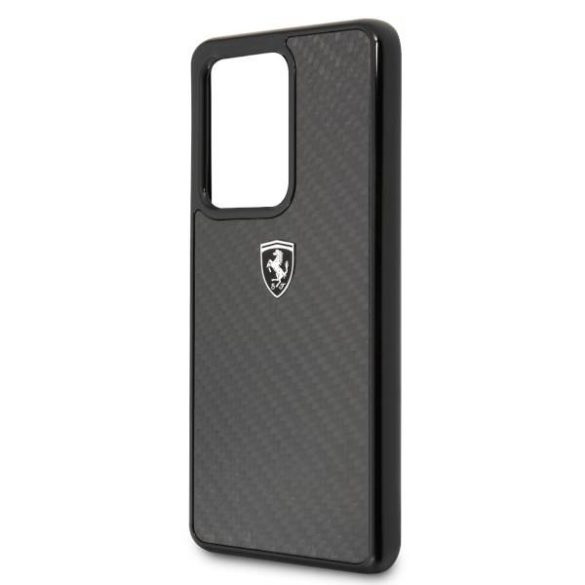 Ferrari keménytok FEHCAHCS69BK Samsung Galaxy S20 Ultra G988 fekete Carbon Heritage