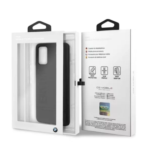 Tok keménytok BMW BMHCS67LLSB S20+ G985 fekete Signature tok