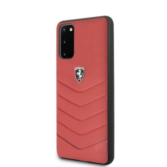 Ferrari keménytok FEHQUHCS62RE Samsung Galaxy S20 G980 piros Heritage tok