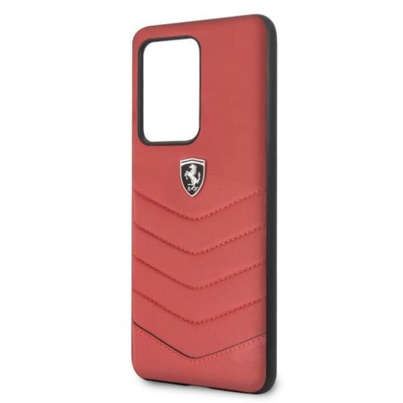 Ferrari keménytok FEHQUHCS69RE Samsung Galaxy S20 Ultra G988 piros Heritage tok