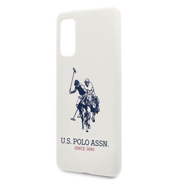 US Polo USHCS62SLHRWHH Samsung Galaxy S20 G980 fehér Silicone Collection tok