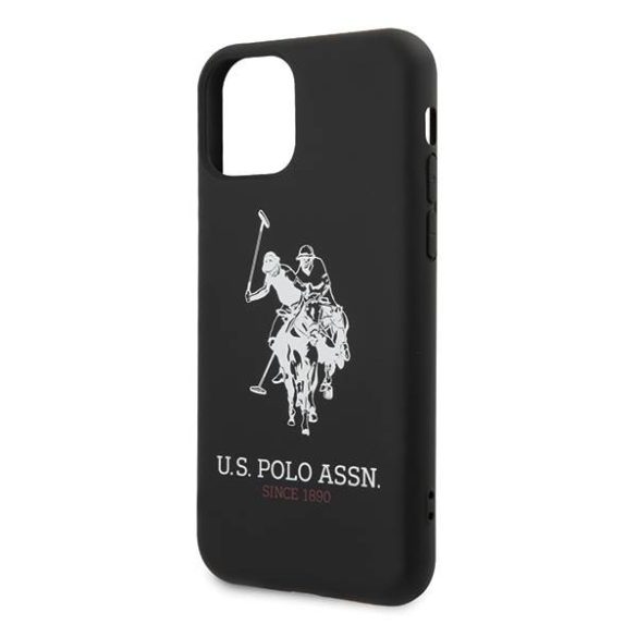 US Polo USHCN65SLHRBK iPhone 11 Pro Max fekete Silicone Collection tok