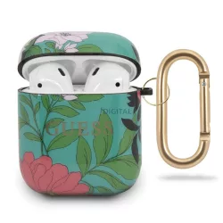   Guess GUACA2TPUBKFL01 AirPods tok, zöld, N.1 Flower Collection