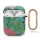 Guess GUACA2TPUBKFL01 AirPods tok, zöld, N.1 Flower Collection