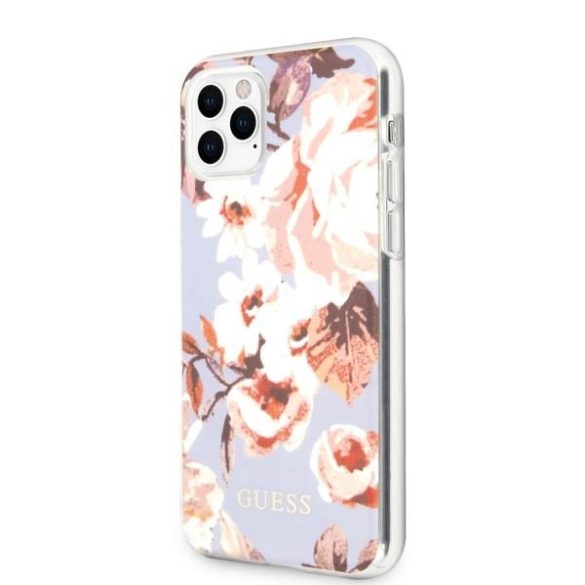 Guess GUHCN65IMLFL02 iPhone 11 Pro Max lila N°2 Flower Collection tok