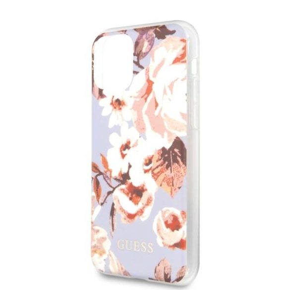 Guess GUHCN65IMLFL02 iPhone 11 Pro Max lila N°2 Flower Collection tok