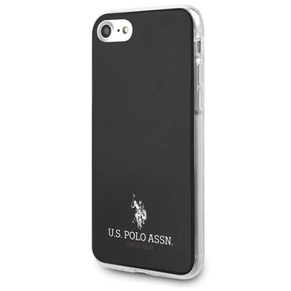 US Polo USHCI8TPUBK iPhone 7/8/SE 2020 / SE 2022 fekete fényes tok