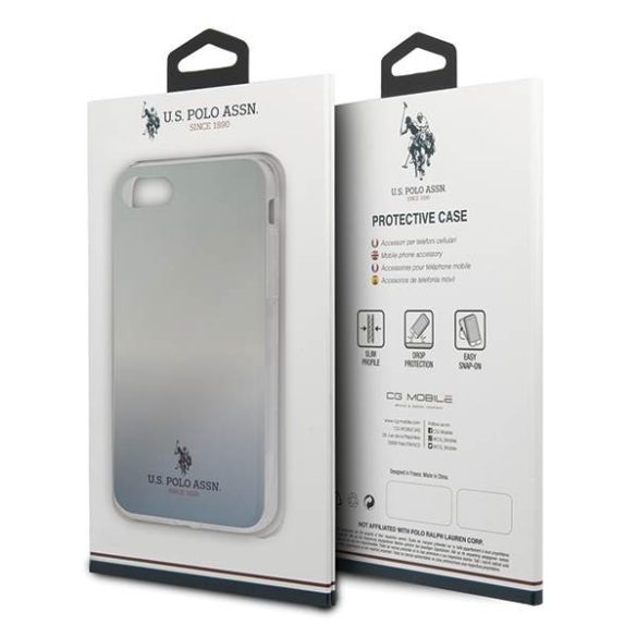 US Polo USHCI8TRDGLB iPhone 7/8/SE 2020 / SE 2022 kék Gradient Pattern Collection tok