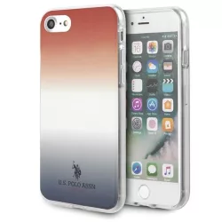   US Polo USHCI8TRDGRB iPhone 7/8/SE 2020 / SE 2022 kék és piros Gradient Pattern Collection tok