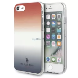   US Polo USHCI8TRDGRB iPhone 7/8/SE 2020 / SE 2022 kék és piros Gradient Pattern Collection tok