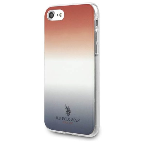 US Polo USHCI8TRDGRB iPhone 7/8/SE 2020 / SE 2022 kék és piros Gradient Pattern Collection tok