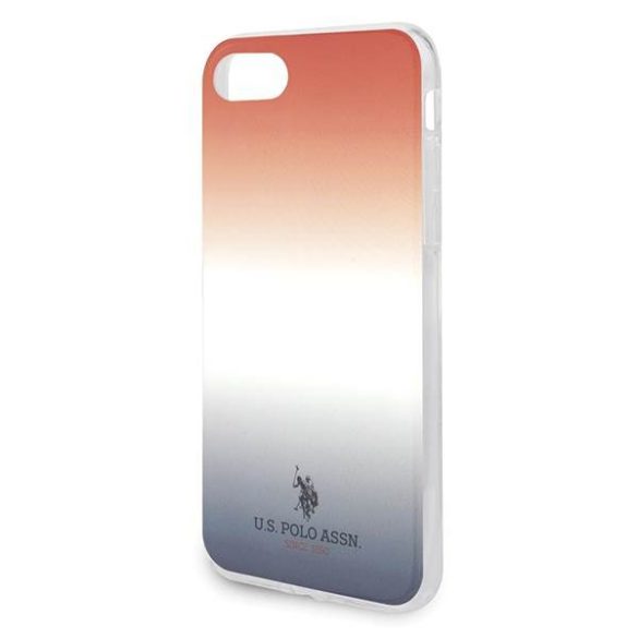 US Polo USHCI8TRDGRB iPhone 7/8/SE 2020 / SE 2022 kék és piros Gradient Pattern Collection tok