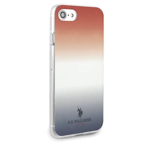 US Polo USHCI8TRDGRB iPhone 7/8/SE 2020 / SE 2022 kék és piros Gradient Pattern Collection tok