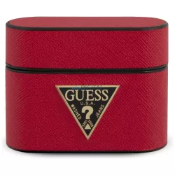 Guess GUACAPVSATMLRE AirPods Pro piros Saffiano tok