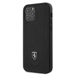   Ferrari FEOGOHCP12MBK iPhone 12/12 Pro 6,1" fekete Off Track perforált keménytok