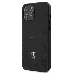   Ferrari FEOGOHCP12LBK iPhone 12 Pro Max 6,7" fekete Off Track perforált keménytok