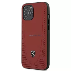   Ferrari FEOGOHCP12LRE iPhone 12 Pro Max 6,7" piros Off Track perforált keménytok