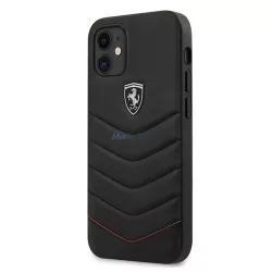   Ferrari FEHQUHCP12SBK iPhone 12 mini 5,4" fekete Off Track steppelt keménytok